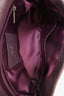 Pre-Loved Chanel™ 2009-10 Purple Glazed Calfskin Stitched On The Road Flap Bag