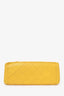 Pre-Loved Chanel™ Yellow Caviar Leather CC Shoulder Bag