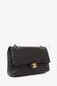 Pre-Loved Chanel™ 1997-99 Black Quilted Lambskin Medium Double Flap Bag