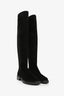 Stuart Weitzman Black Suede 5050 Knee High Boots Size 7