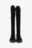 Stuart Weitzman Black Suede 5050 Knee High Boots Size 7