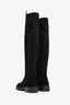 Stuart Weitzman Black Suede 5050 Knee High Boots Size 7