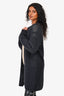 James Perse Navy Knit Cardigan Size 0 (As Is)