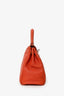 Hermès 2011 9M Salmon Togo Leather Kelly 28 Top Handle with Strap
