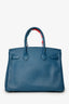 Hermès 2013 1P Colvert (Navy) Epsom Leather Birkin 30