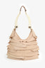 Yves Saint Laurent Beige St. Tropez Mombasa Hobo Bag
