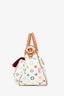 Louis Vuitton 2008 White/Multicolor Monogram Rita Bag