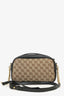 Gucci Beige GG Canvas Marmont Small Camera Bag
