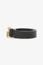 Gucci Black Leather GG Marmont Belt Size 85/34