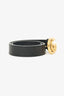 Gucci Black Leather GG Marmont Belt Size 85/34