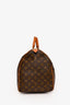 Louis Vuitton 80s Brown Monogram Keepall 50