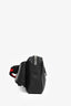 Gucci Black Canvas GG Supreme Belt Bag