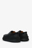 Jil Sander Black Baby Calfskin 'Agnellato' Slip On Sneakers Size 36