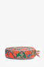 Gucci GG Strawberry Supreme Round Wristlet