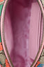 Gucci GG Strawberry Supreme Round Wristlet