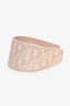 Christian Dior Pink D Oblique Wide Headband