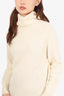 Woolrich Cream Wool Turtleneck Sweater Size X-Small