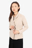 Fabiana Filippi Cream Knit Double Breasted Cardigan Estimated Size XS