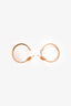 Tiffany & Co. 18K Yellow Gold Tiffany T Hoop Earrings
