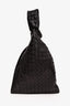 Bottega Veneta Black Intrecciato Twist Bag