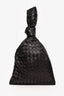 Bottega Veneta Black Intrecciato Twist Bag
