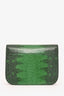 Celine Green Lizard Medium Box Bag