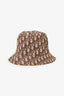 Dior Brown Oblique Nylon Reversible Bucket Hat