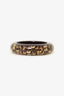 Louis Vuitton Brown Resin Inclusion Bangle Bracelet