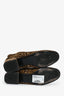 Saint Laurent Leopard Velvet Ankle Booties Size 39