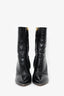 Valentino Black Patent Leather 110mm Ankle Boot Size 38.5