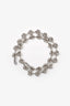 Loewe Silver Tone Metal Donut Chain Link Short Bag Strap