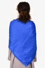 Louis Vuitton Blue Silk/Wool Scarf