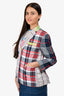 Thom Browne Multicoloured Check Cotton Blazer Size 44