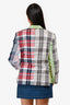 Thom Browne Multicoloured Check Cotton Blazer Size 44