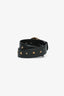 Versace Black Leather Medusa Studded Belt Size 70 GHW