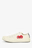 Comme des Garcons X Converse Beige Sneakers Size 36.5