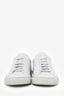 Common Projects Grey Leather Low Top Sneakers Size 36