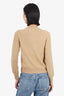 Comme De Garcons Play Biege Wool Cardigan Size Medium