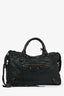 Balenciaga Black Crinkle Leather City Bag (As Is)