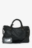 Balenciaga Black Crinkle Leather City Bag (As Is)