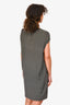 Vince Black/White Patterned Tunic Dress Size XS
