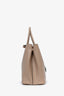 Prada Brown Saffiano Leather Tote with Strap