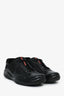 Prada Sport Black Leather Classic Sneakers Size 8 Mens