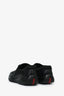 Prada Sport Black Leather Classic Sneakers Size 8 Mens
