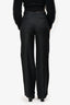 Valentino Jeans Black Linen Wide Leg Pants Size 42