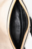 Jil Sander Cream/Black Canvas/Leather Belt Bag (As Is)
