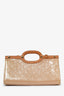 Louis Vuitton 2010 Beige Vernis Roxbury Drive Top Handle with Strap