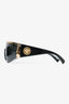 Versace Black/Grey Shield Sunglasses
