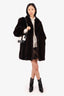 Dark Brown Mink Short Coat
