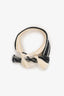 Christian Dior Navy/White Logo Embroidered Friendship Duo Bracelets